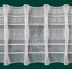Universalband till gardinupphängningar med hällor och att sätta i rynkbandskrok i polyester i bredd 10 cm