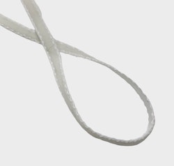 Sammetsband i vitt i bredd 7 mm