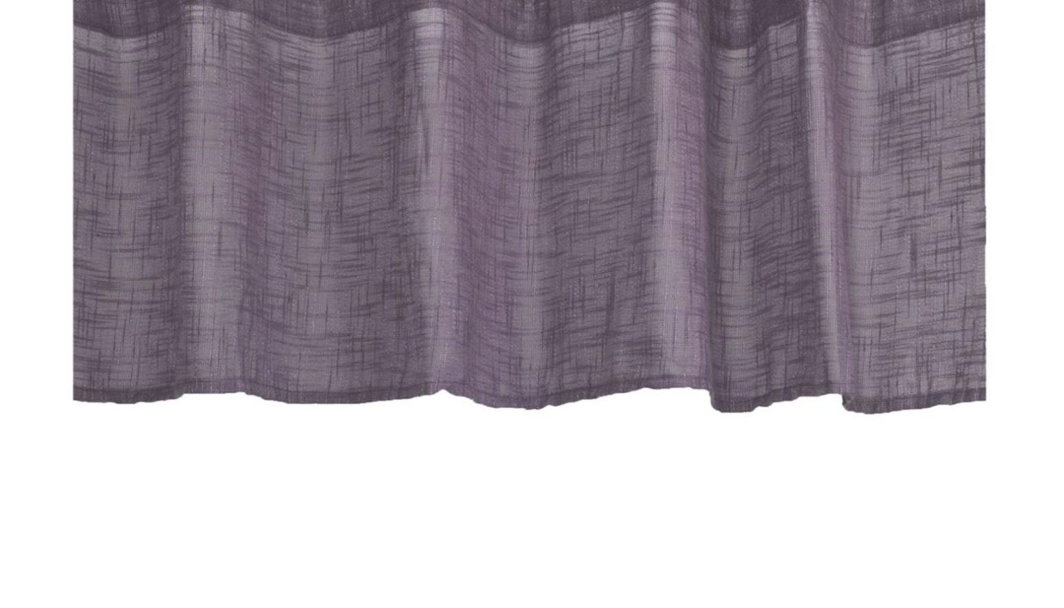 Melissa en mörklila färdigsydd gardinkappa med multiband mått 250 x 45 cm från Noble house
