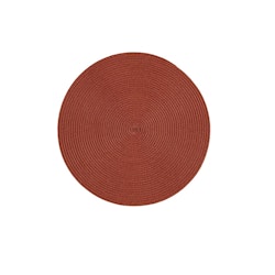 Noble house Vilma en rostfärgad bordstablett i diameter 38 cm