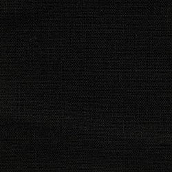 Tuva en svart gardinkappa på metervara i tvättat linne höjd 50 cm
