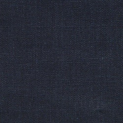 Svanefors Tuva en mörkblå gardinkappa på metervara i tvättat linne höjd 50 cm