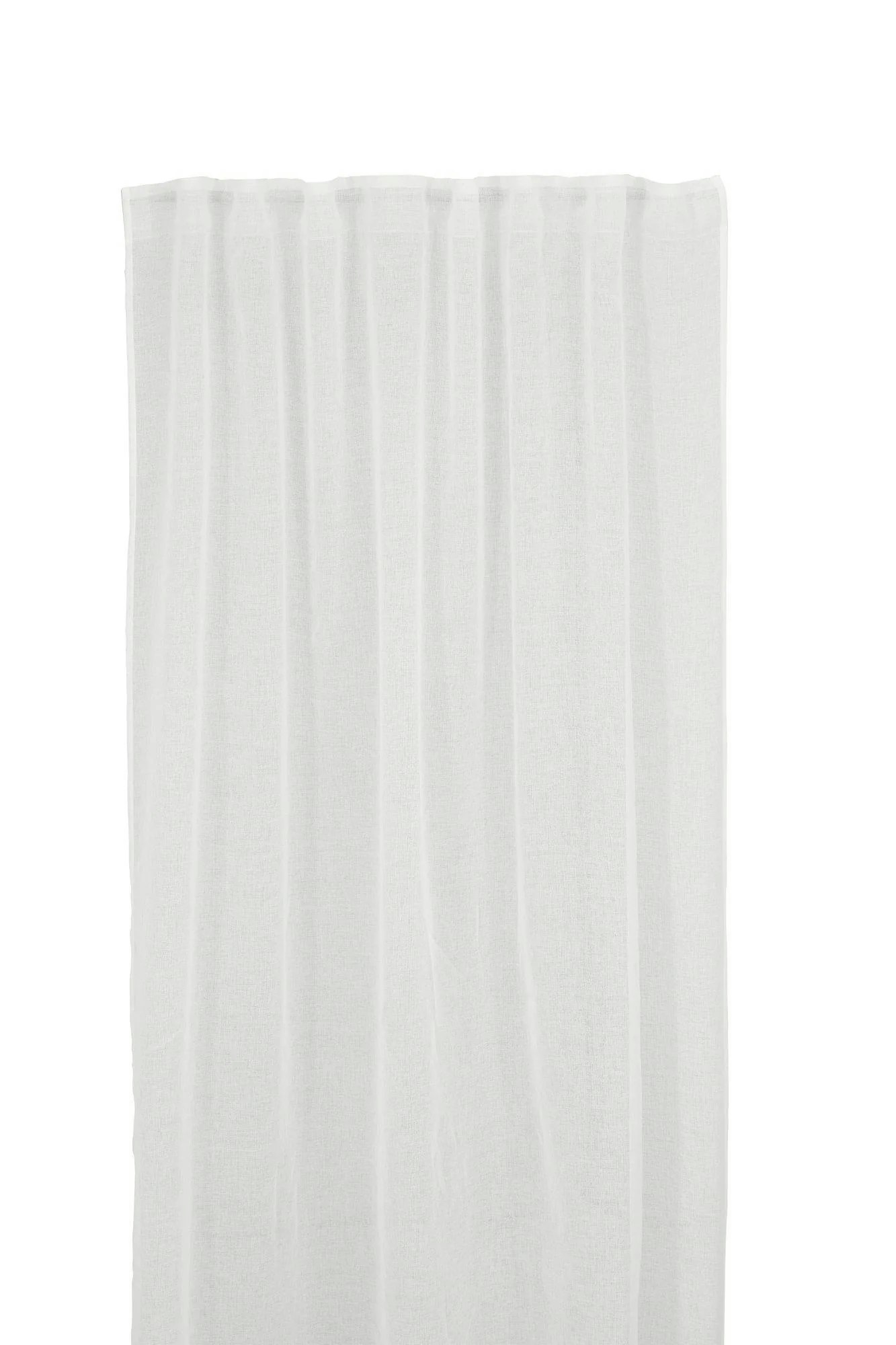 Boel & Jan Frej en off-white extralång skir gardin i dubbel bredd med multiband i mått 1 x 280 x 300 cm