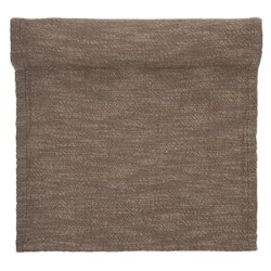 Boel & Jan Trolldalen duka en brun bordslöpare i bomull i mått 60 x 180 cm