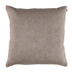 Noble house Waffle beige kuddfodral bomull mått 45 x 45 cm