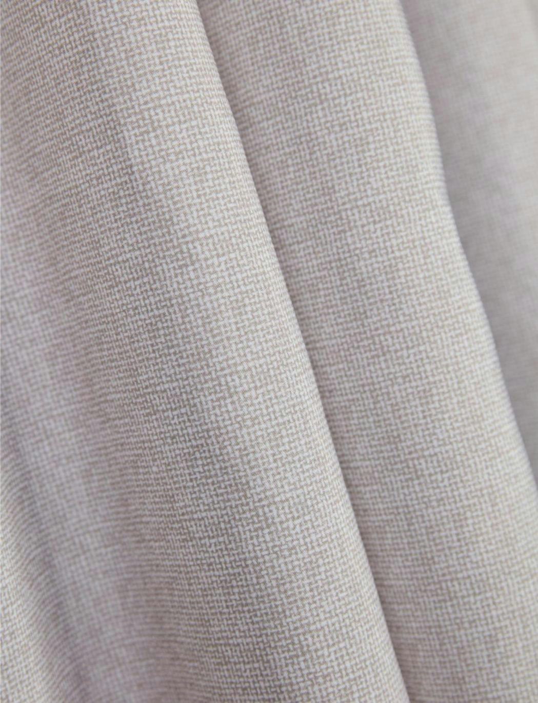 Noble house Weave beige duschdraperi mått 180 x 200 cm