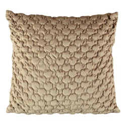 Noble house Bubbles beige kuddfodral sammet mått 45 x 45 cm