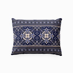 Floral blue blått örngott 50 x 60 cm indusia design