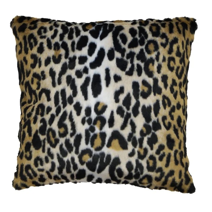 Savann leopardmönstrat kuddfodral Redlunds textil
