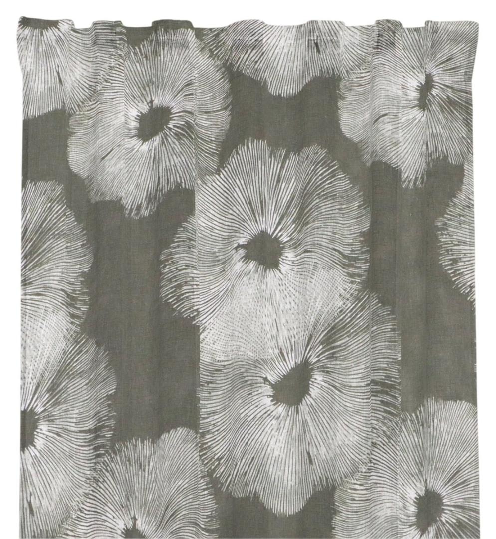 Fungus grått gardinset multiband Redlunds textil