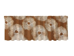 Fungus cognac/rostfärgad gardinkappa multiband Redlunds textil