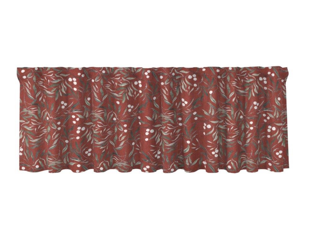 Grim röd multibandskappa metervara Redlunds textil