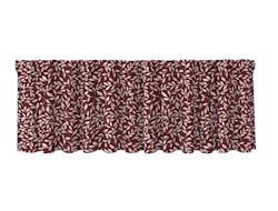 Little leaf röd multibandskappa metervara Redlunds textil