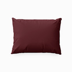 Milano vinrött bomullsflanell örngott 50 x 60 cm indusia design