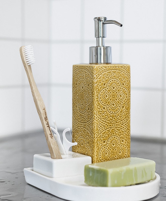 Cult design Kub Orient senap tvålpump 21 cm