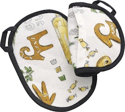 Cult design Lusse ugnsbak 2 st grytlappar jul