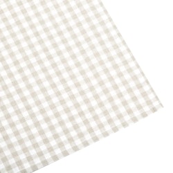 Classic textile linnefärgad vitrutig kökshandduk återvunna textilier 50 x70 cm