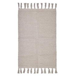 Boel & Jan Edith beige bomullsmatta mått 160 x 230 cm