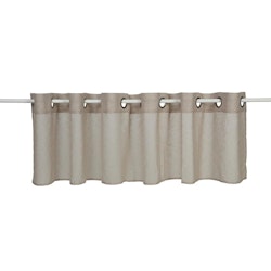 Noble House Stina beige gardinkappa öljetter