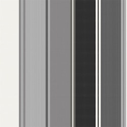 Haiti grå, svartrandig markisväv Redlunds textil