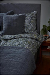Överkast Quilt grått dubbelsäng Noble house.