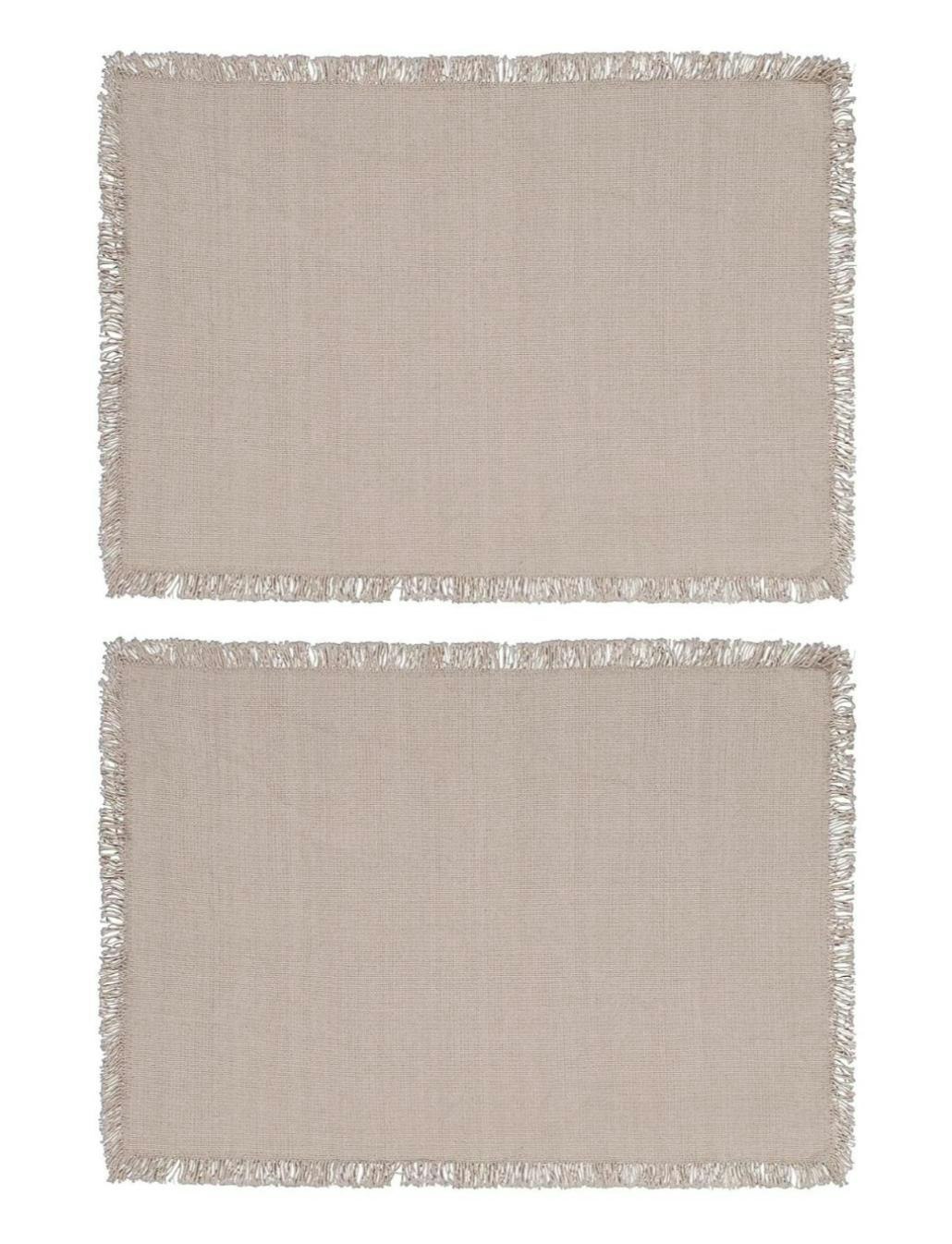 Noble House Anders tablett 2-pack beige 30 x 45 cm
