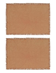 Noble House Anders tablett 2-pack aprikos 30 x 45 cm