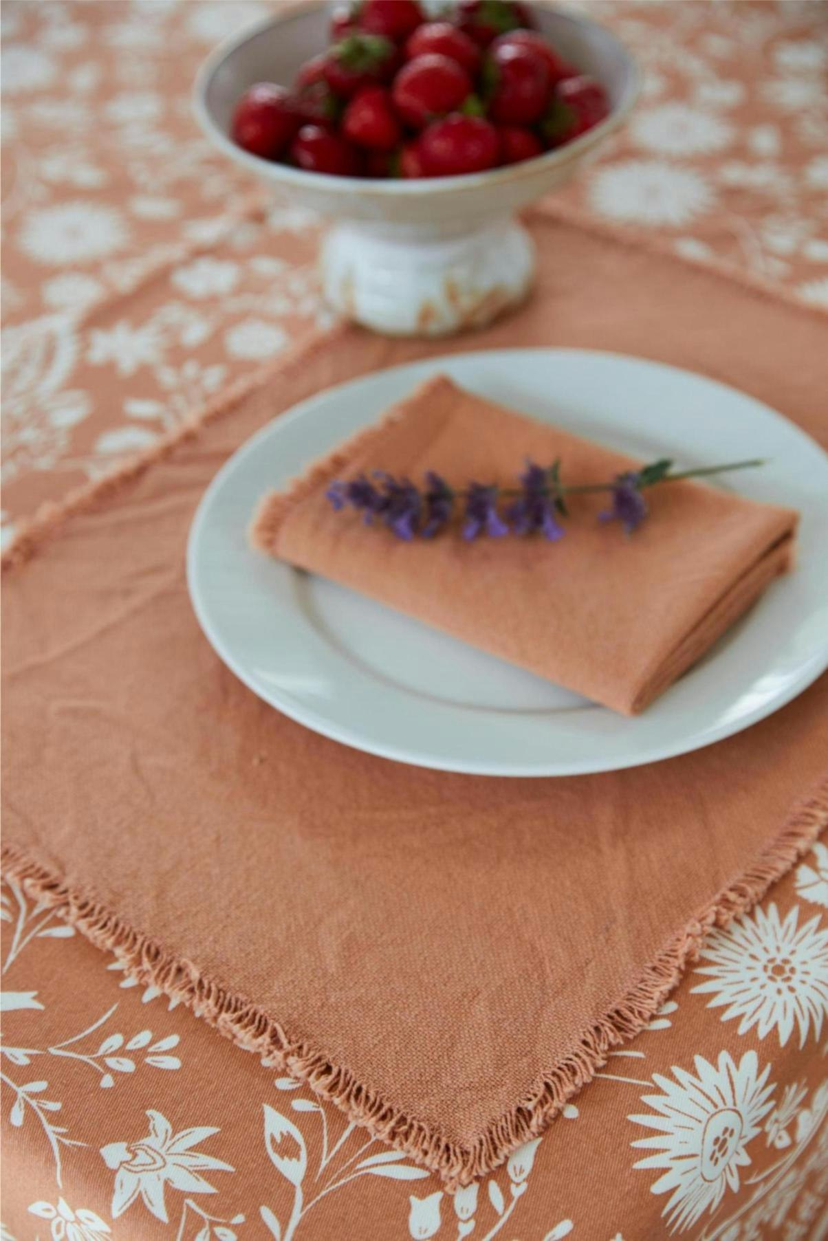Noble House Anders tablett 2-pack aprikos 30 x 45 cm