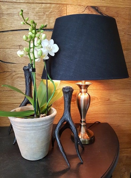 Lampfot Silver/Mässing 30 cm
