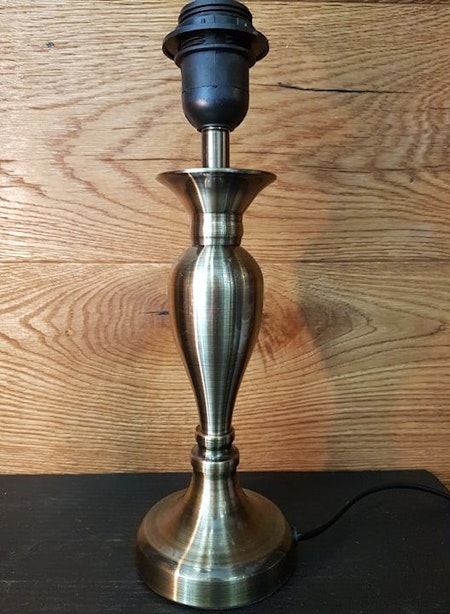 Lampfot Silver/Mässing 30 cm