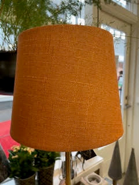 Lampskärm Grovlinne Orange