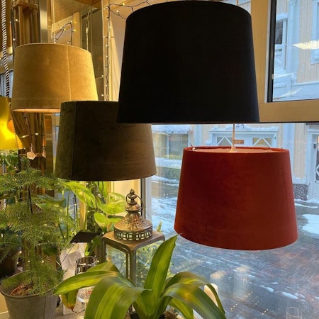 Lampskärm Taklampa Sammet