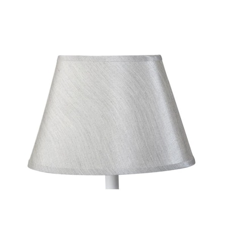 Lampskärm Silke Grå Oval
