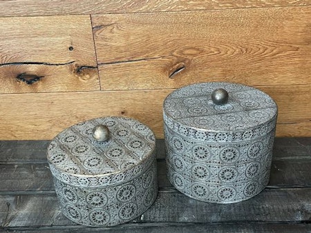 Ask Metall med lock