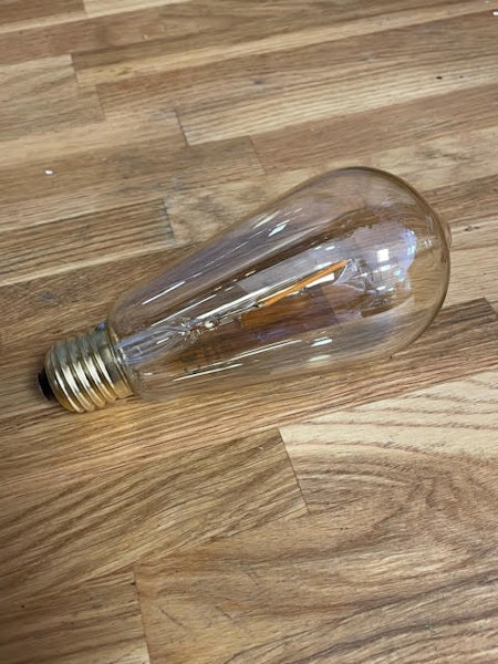 Oval Glödlampa Led  E 27