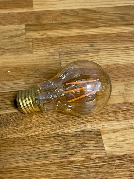 Rund Glödlampa Led E27