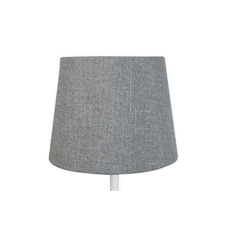 Lampskärm Grovlinne Grå