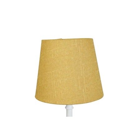Lampskärm Grovlinne Gul