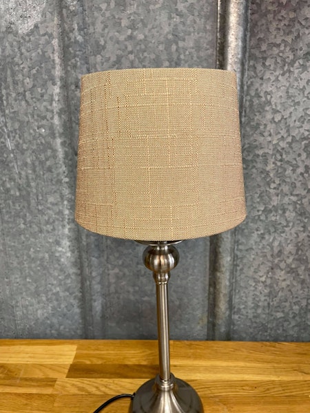 Lampskärm Grovlinne Latte/Beige