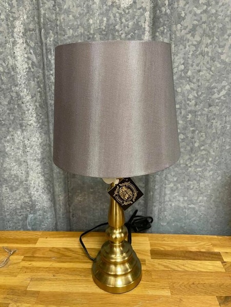 Lampskärm Silke Mörkgrå