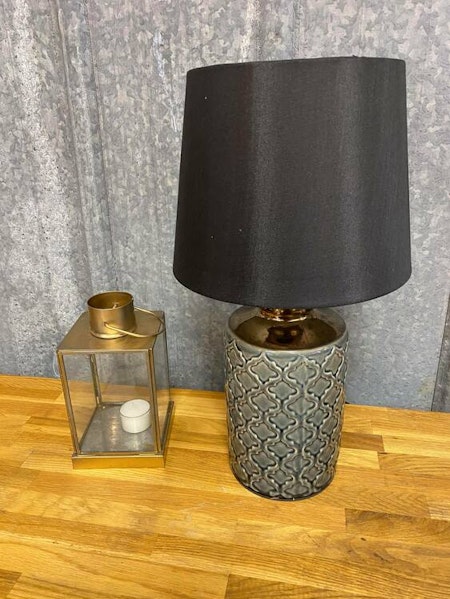 Lampskärm Silke Svart