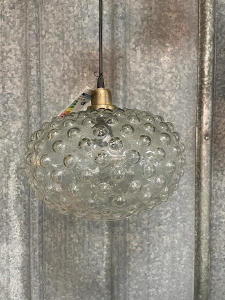 Hänglampa Glas med Struktur