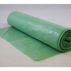 Papperskorgspåse Grön PE 90% 30L 100/RL