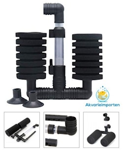 Svampfilter dubbel 120L