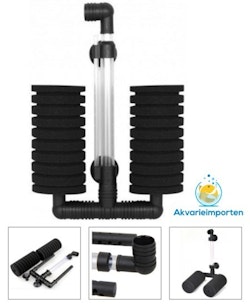 Svampfilter dubbel 200L