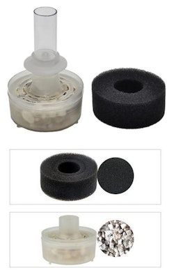 Box filter med filtersvamp och pimpsten - mini