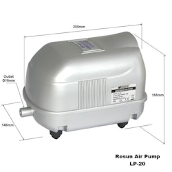 LP 20 - Luftpump från Resun 1320 l/t