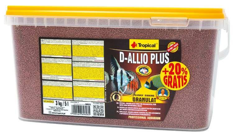 D-Allio Plus Granulat (30% vitlök) 5 liter