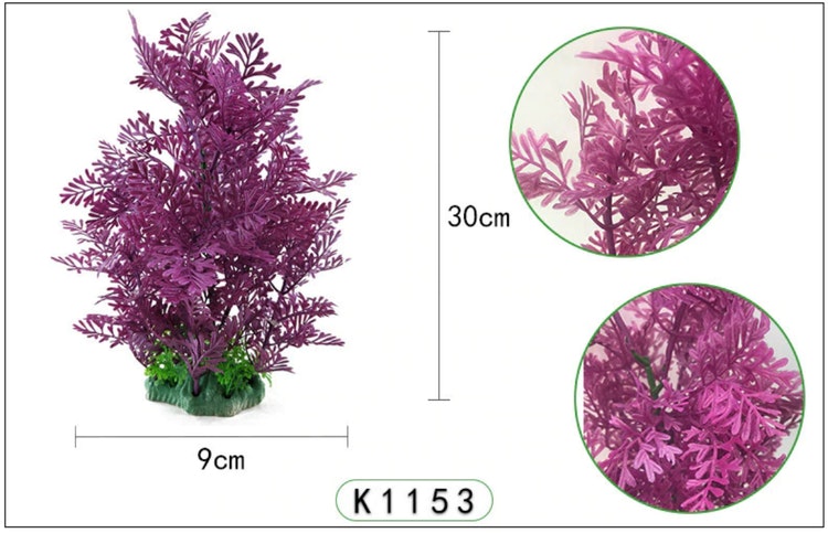 Plastväxt Difformis lila 29 cm A