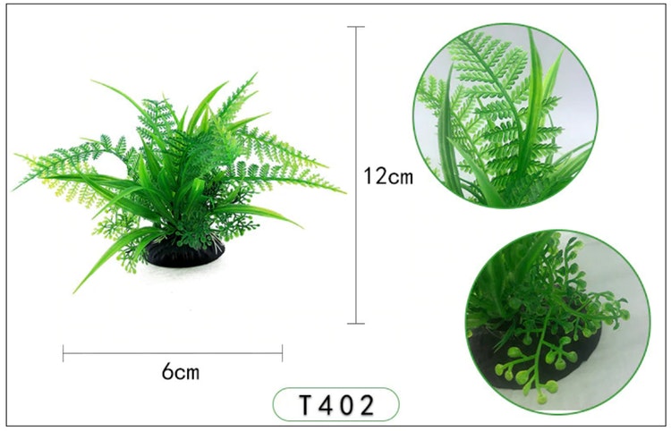 Plastväxt Fern 13 cm A